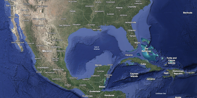 미 하원, ‘멕시코만’을 ‘아메리카만’으로 개명하는 법안 통과